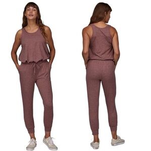 NWT Patagonia Seabrook Jumpsuit with Drawstring Waist plum size S